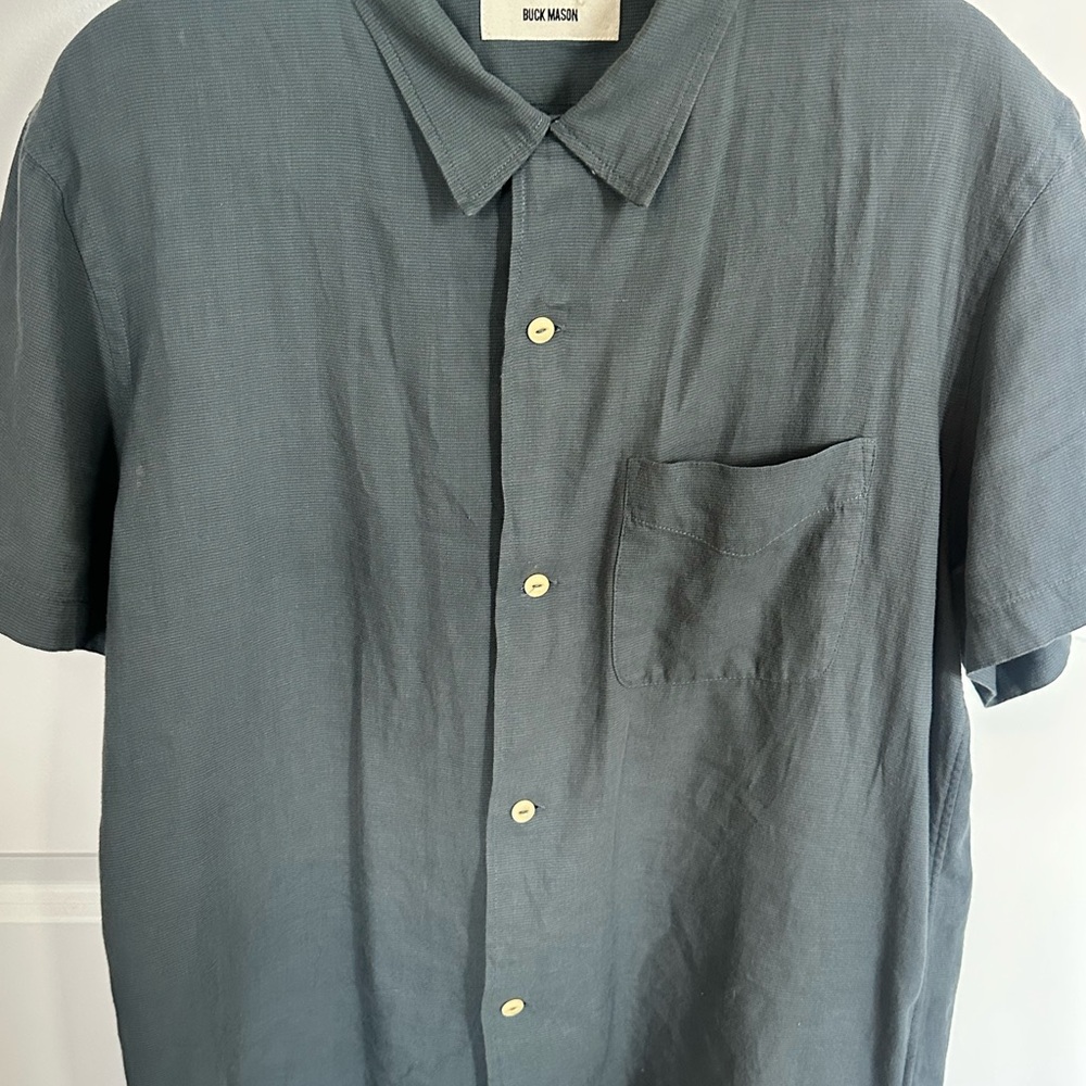 Buck Mason Blue Men’s Shirt